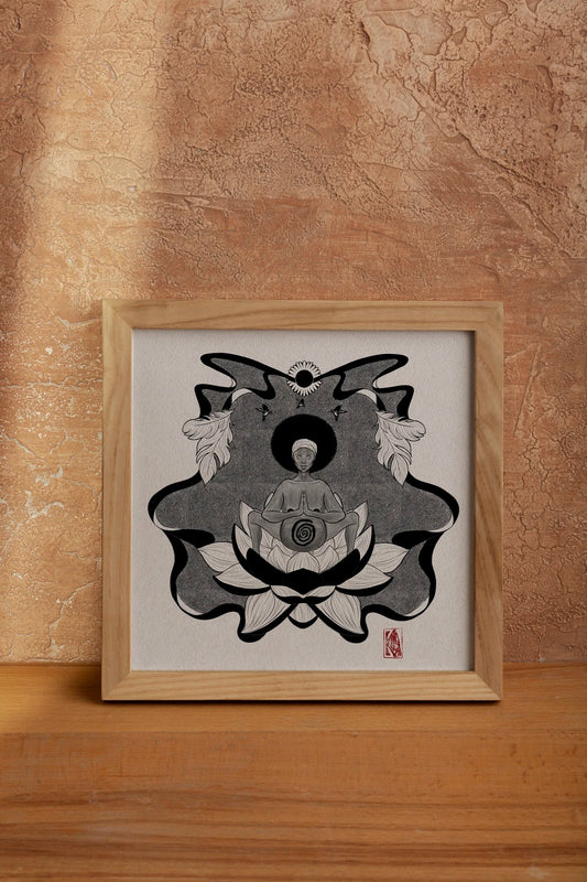 ‘ROOT DOWN’ Fine Art Print